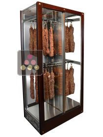 Vitrine 3 faces réfrigérée de conservation ou de service des charcuteries CALICE