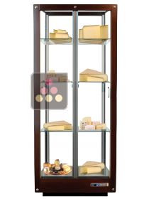 Vitrine 4 faces réfrigérée de conservation ou de service des fromages CALICE