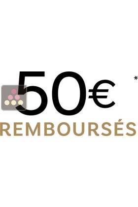 Offre de remboursement de 50€ du 08/08/2025 au 19/10/2025 suivant conditions