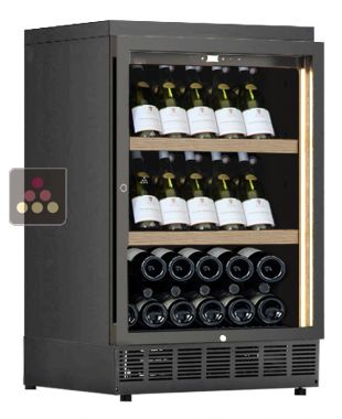 Cave à vin enchassable mono-température service ou conservation - Présentation Inclinée
CALICE