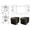 Climatiseur de cave monobloc gainable et encastrable jusqu'à 48m3 - Froid, humidification et chauffage - Installation IN/OUT
