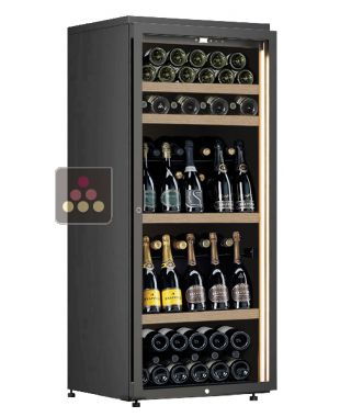 Cave à vin mono-température service ou conservation - Pose libre - Présentation mixte CALICE