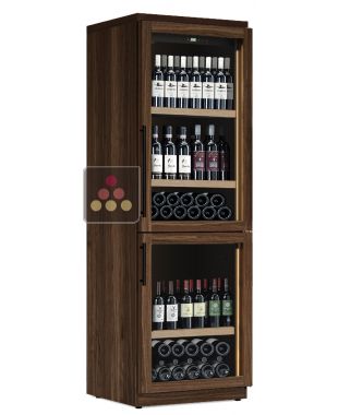 Cave à vin 2 températures de service - Pose libre - Présentation verticale
CALICE
