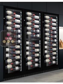 Combiné enchassable de 3 caves à vin 4 températures de service ou de conservation LE CHAI