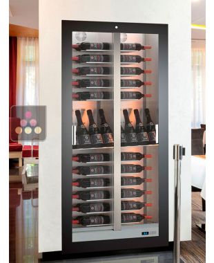 Vitrine à vin encastrable multi-températures - P36cm - Équipement mixte CALICE DESIGN