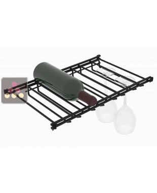 Tablette Rack à verres pour module L'Atelier du Vin - Largeur 45cm ARCHITECTURE INTERIEURE DU VIN