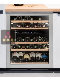 Cave à vin 2 températures de conservation et/ou de service encastrable AVINTAGE