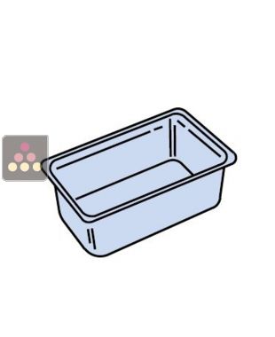 Bac inox 2,5 litres TECFRIGO