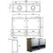 Climatiseur de cave 3500W - Evaporateur gainable vertical - Froid, Chauffage et Humidification