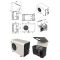 Climatiseur de cave 1100W - Evaporateur pour armoire - Froid et Humidification