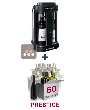 Un rafraîchisseur et un lot de 60 bouteilles PRESTIGE offerts WINE ART