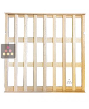 Clayette bois de stockage tête-bêche pour caves de la gamme APOGEE, largeur 45.5 cm La SOMMELIERE