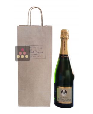 Bouteille de Champagne dans son sac kraft Paul BOCUSE PAUL BOCUSE