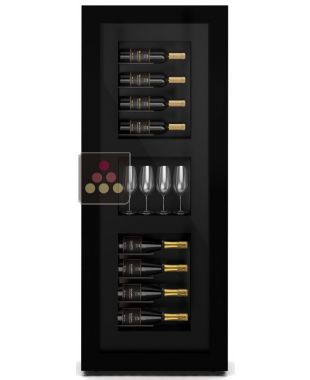 Cadre à vin réfrigéré silencieux pour 8 bouteilles et 4 verres CALICE DESIGN