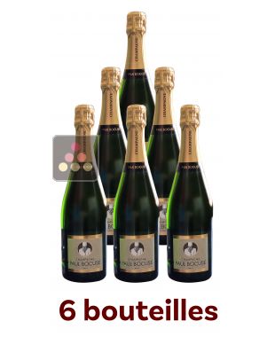 6 Bouteilles de Champagne et 6 sacs kraft Paul BOCUSE PAUL BOCUSE