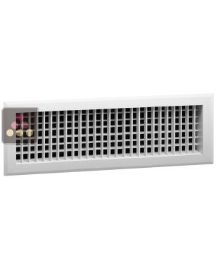 Grille double déflection blanche - Coté Aspiration FRIAX