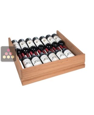 Tiroir coulissant pour bouteilles couchées largeur 59 cm AVINTAGE