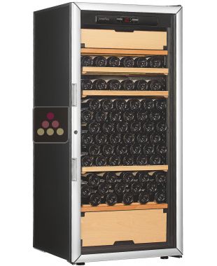Cave à vin Multi-Usages de vieillissement, de service des vins frais et de chambrage des vins rouges - 3 températures - Equipement stockage/coulissant - Second choix ARTEVINO