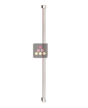 Poignée tubulaire acier inox - Diamètre 18 mm pour réfrigérateur encastrable sous plan FHIABA
