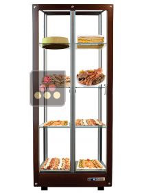 Vitrine 4 faces réfrigérée pour plats et produits frais CALICE DESIGN