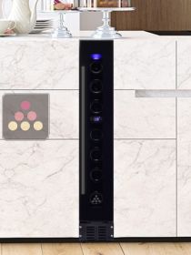 Cave à vin de service mono-température encastrable sous-plan - Porte de 78cm LE CHAI