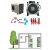 Climatiseur de cave à vin 1130W - Évaporateur encastrable - Froid, humidification et chauffage - Groupe Condensation air