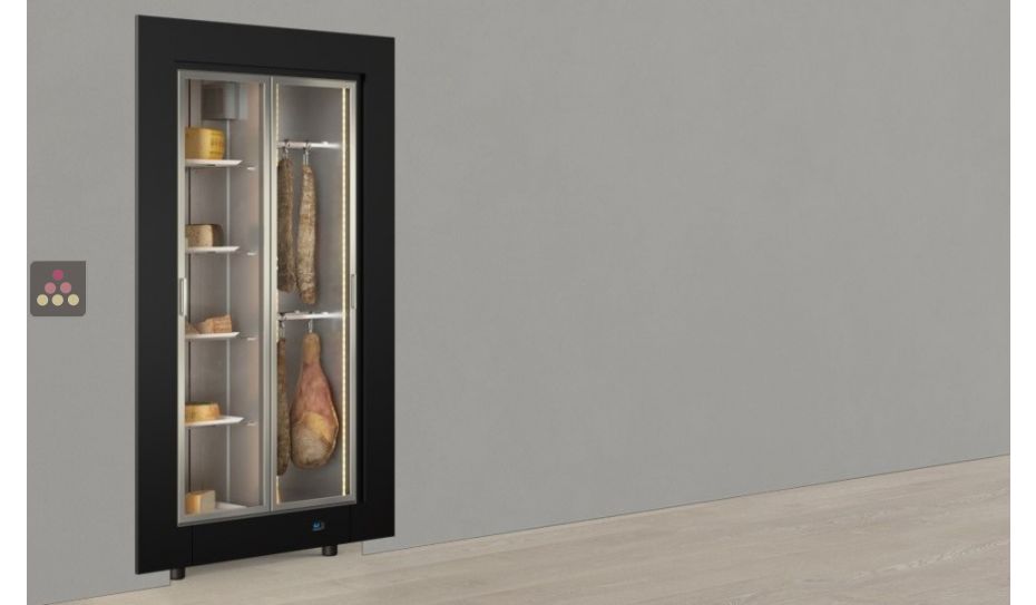 Vitrine encastrable de présentation pour fromages et charcuteries - Usage pro