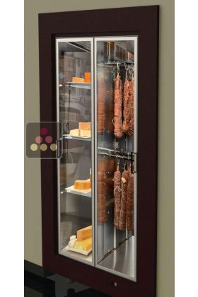 Vitrine encastrable de présentation pour fromages et charcuteries - Usage pro