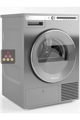 Sèche-linge à pompe à chaleur Logic - 8 Kg - Titanium - Pose libre