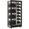 Vitrine à vin multi-températures - Usage professionnel - 4 côtés vitrés - Equipement mixte - Habillage interchangeable