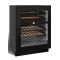 Cave à vin 2 températures de service encastrable sous-plan - Porte Push-Open de 72cm