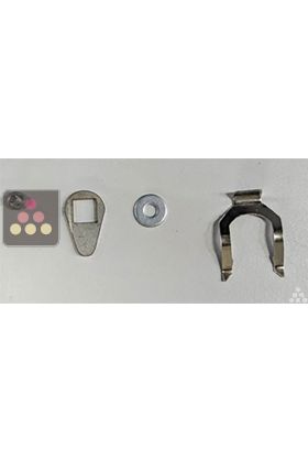 Agrafe + loquet + rondelle serrure pour cave LE CHAI PRO1320M