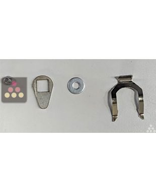 Agrafe + loquet + rondelle serrure pour cave LE CHAI PRO1320M LE CHAI