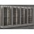 Combiné de 4 vitrines à vin professionnelles multi-usages - 3 cotés vitrés - Habillage magnétique interchangeable - Bouteilles horizontales