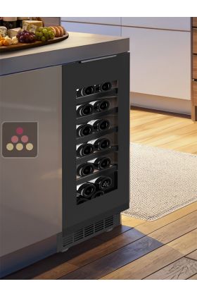 Cave à vin mono-température de service encastrable sous-plan - Porte de 72cm