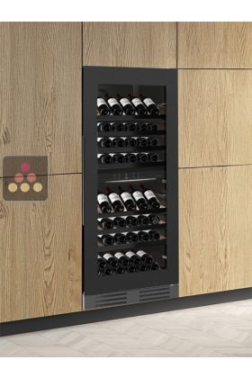 Cave à vin 2 températures de service enchassable
