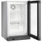 Armoire négative ventilée de comptoir, porte vitrée - Acier Silver - 93L
