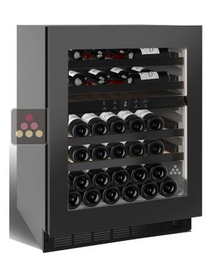 Cave à vin 2 températures de service dark inox NESTOR M WINE