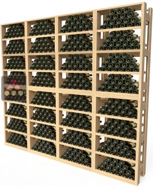 Meubles de rangement en bois pour 576 bouteilles VISIORACK