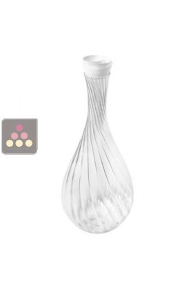 Carafe Spirale avec Bouchon Corolle