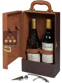 Coffret du sommelier avec 2 bouteilles CLIMADIFF