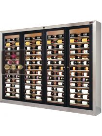 Vitrine sur-mesure de conservation et de service du vin ELLEMME