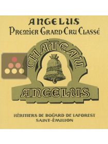 Vin Rouge Angélus - Saint Emilion 1er Grand Cru classé B - 2001 0,75 L Sélection Vin