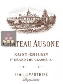 Vin Rouge Ausone - Saint-Emilion - 1er grand cru classé A - 2007 - 0.75L Sélection Vin