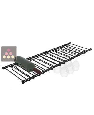 Tablette Rack à verres pour module L'Atelier du Vin - Largeur 90cm ARCHITECTURE INTERIEURE DU VIN