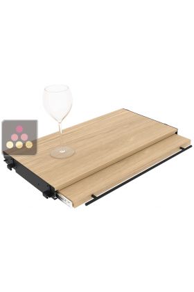 Tablette escamotable pour module L'Atelier du Vin - Largeur 60cm 