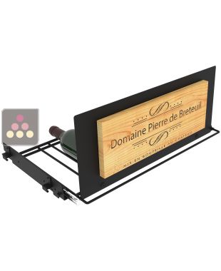 Plaque Porte-flamme 60cm pour bibliothèque L'Atelier du Vin Essential System ARCHITECTURE INTERIEURE DU VIN
