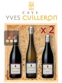 6 bouteilles de vin - Yves Cuilleron : St Joseph, Condrieu, Côte Rôtie Sélection Vin