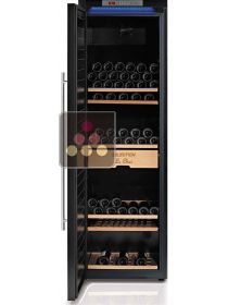 Cave à vin Mono-Température de vieillissement avec contrôle de l'hygrométrie - Charnières à gauche LE CHAI