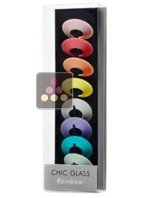 Etiquettes pour verre - Chic Glass Rainbow L'ATELIER du VIN
